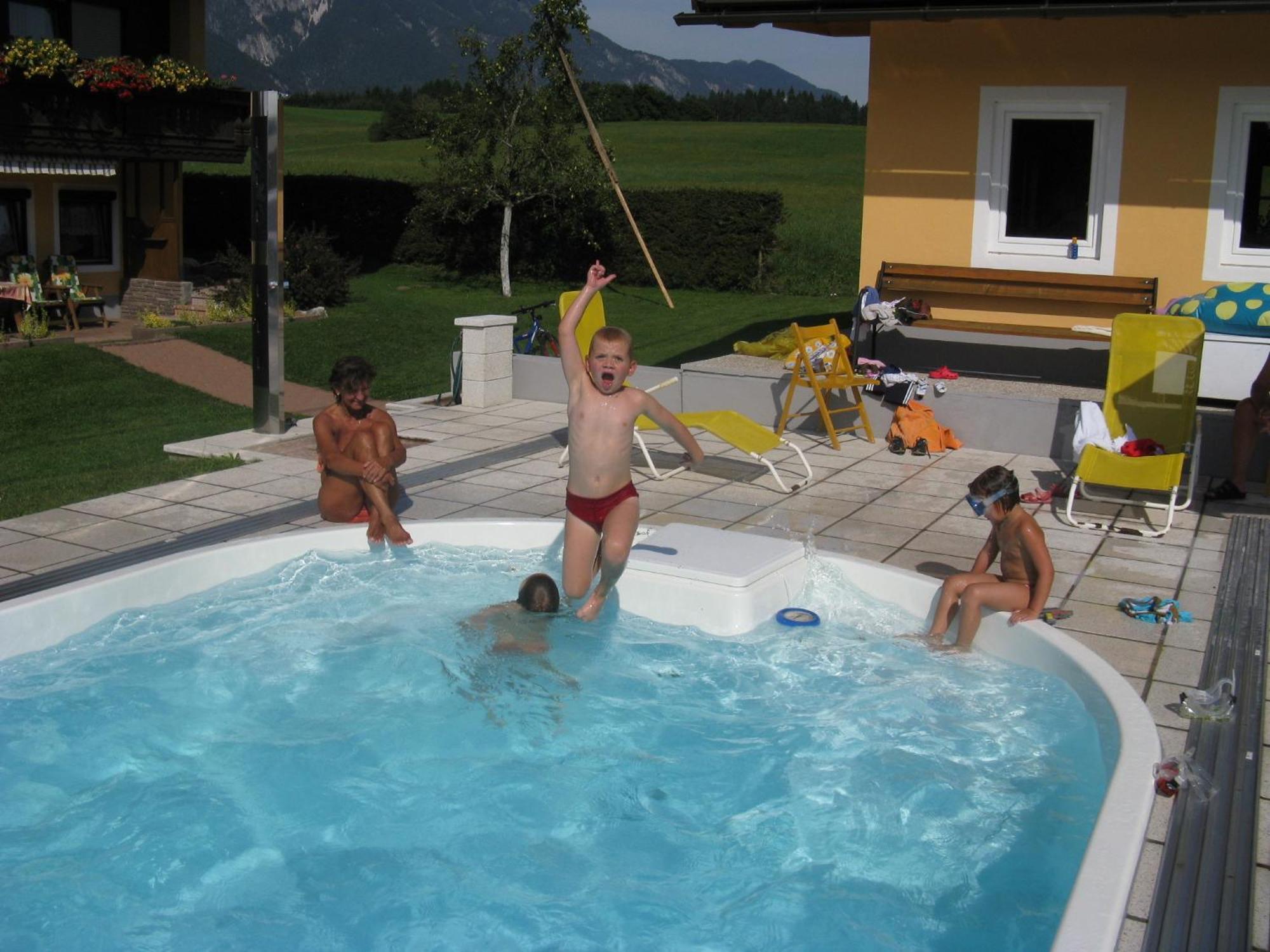 Ferienwohnung Alpenblick Hermagor-Pressegger See Kültér fotó